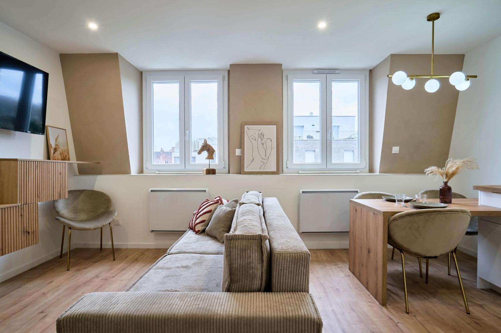 Apartment T2-spacieux-lumineux Mons-en-Baroeul